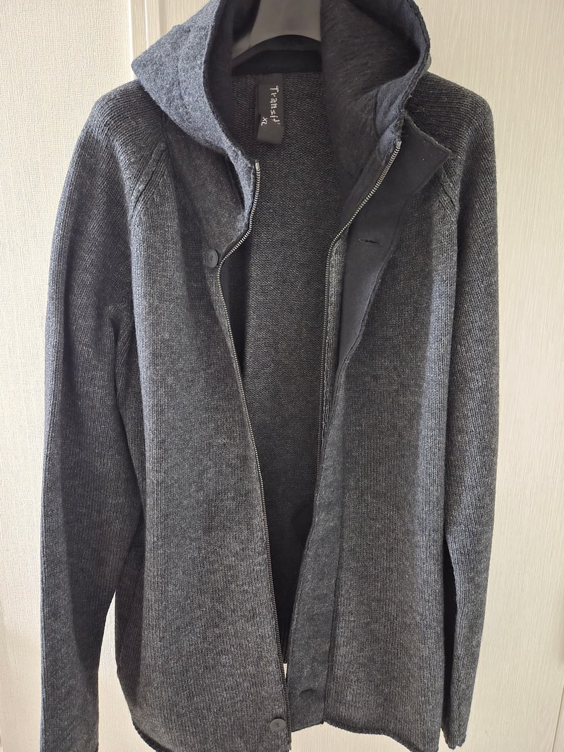 트랜짓 후드 가디건 XL 상품이미지1