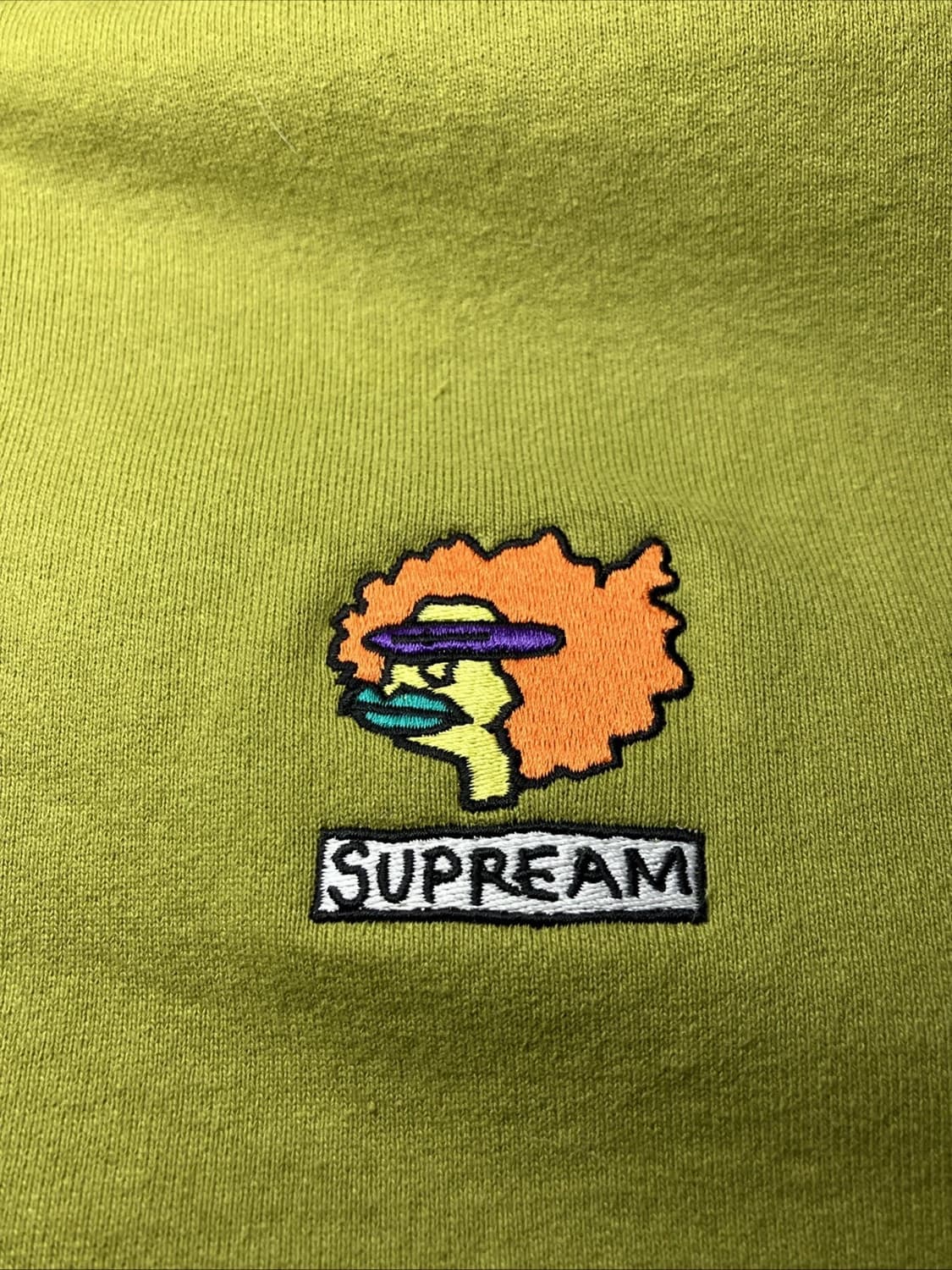 슈프림 곤즈 램 후드 집업 그린 L 상품이미지2