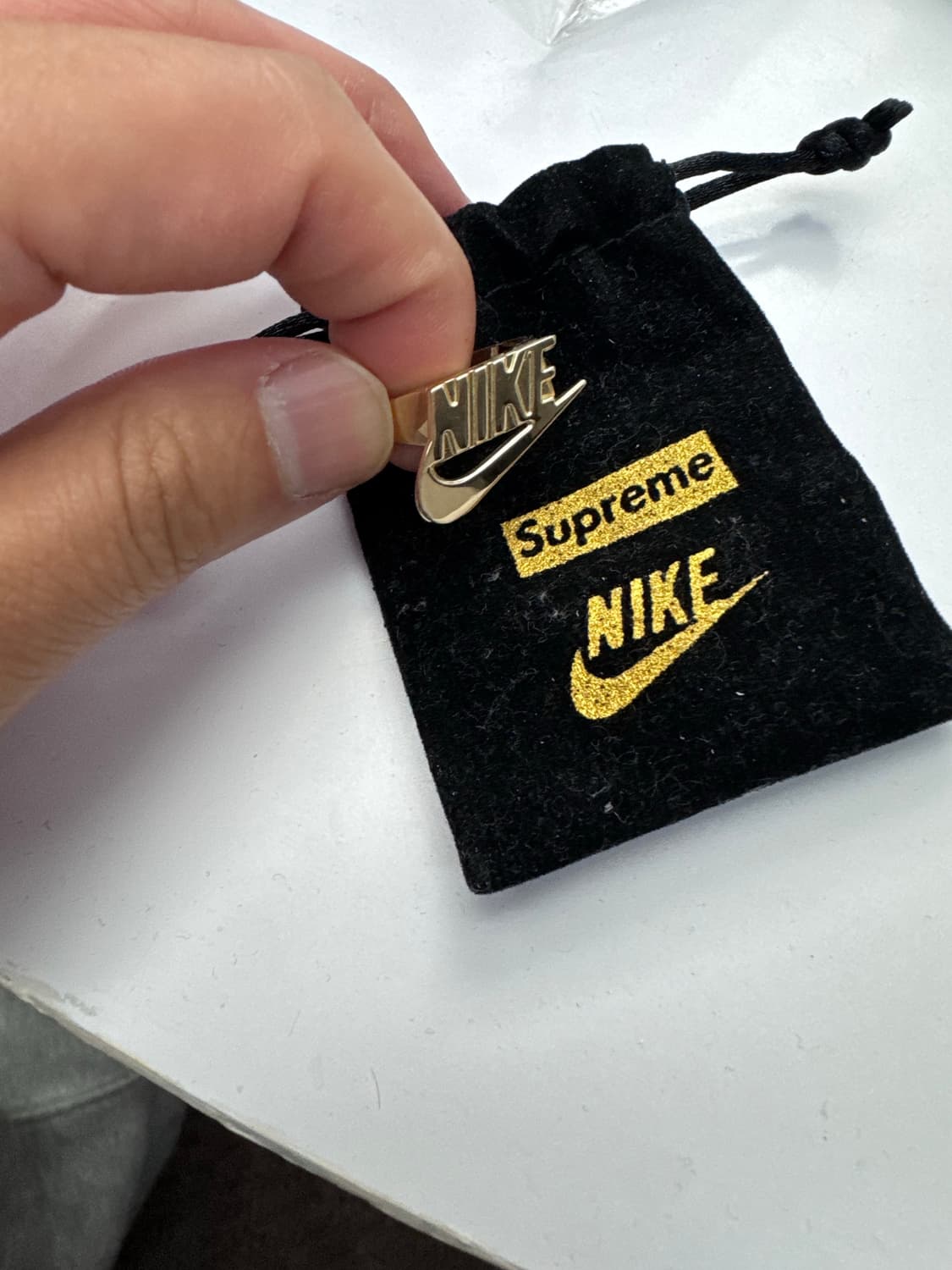 슈프림 나이키 반지 9사이즈 14k 상품이미지3