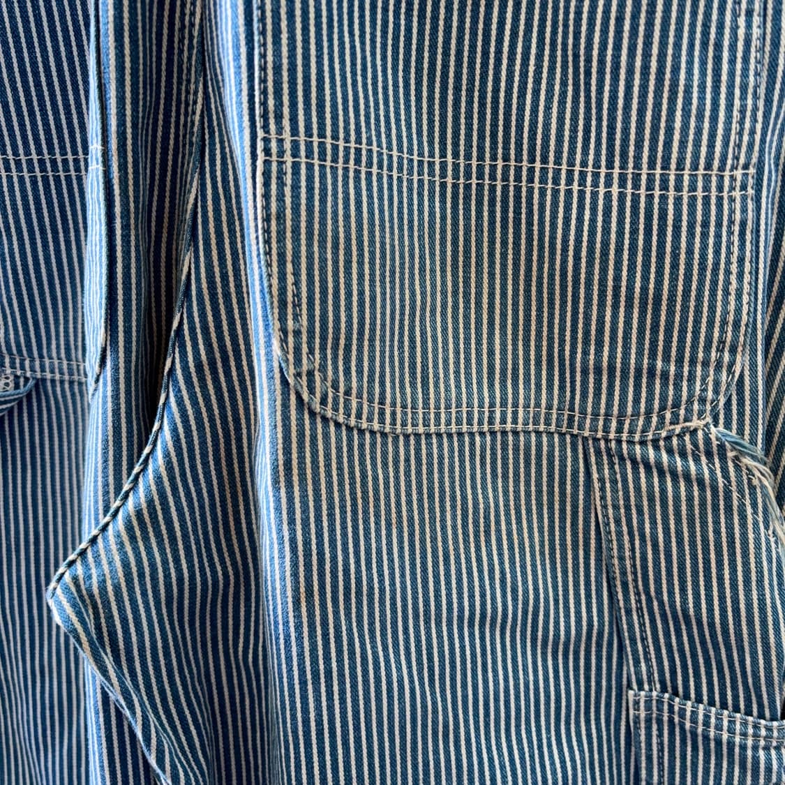 빅존 Big John 히코리 스트라이프 오버롤 상품이미지9