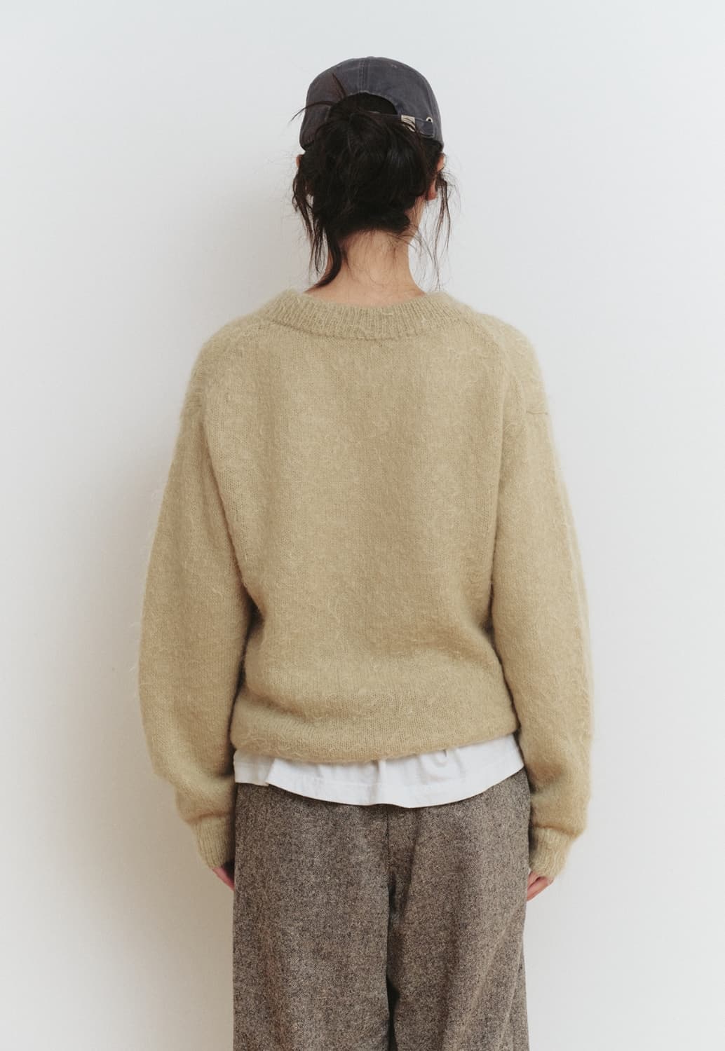 파르벵 x 헬로 키티 워시드 엠브로이디드 볼캡 차콜 상품이미지7