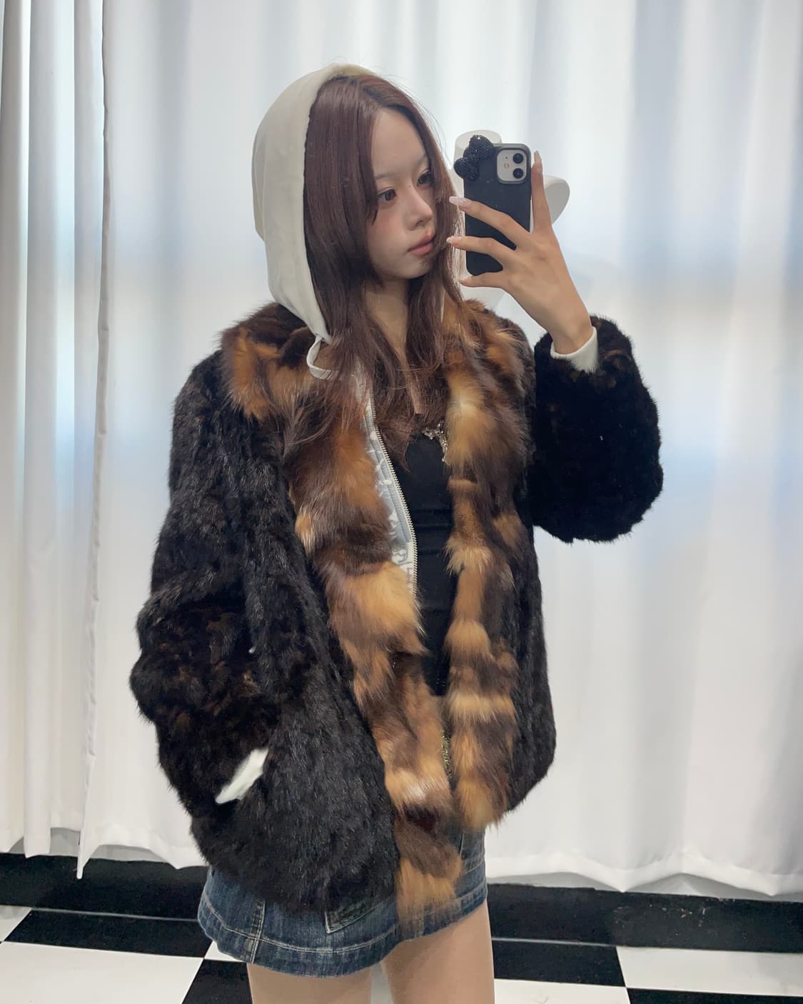 🎸브라운 퍼 자켓🎸 상품이미지2