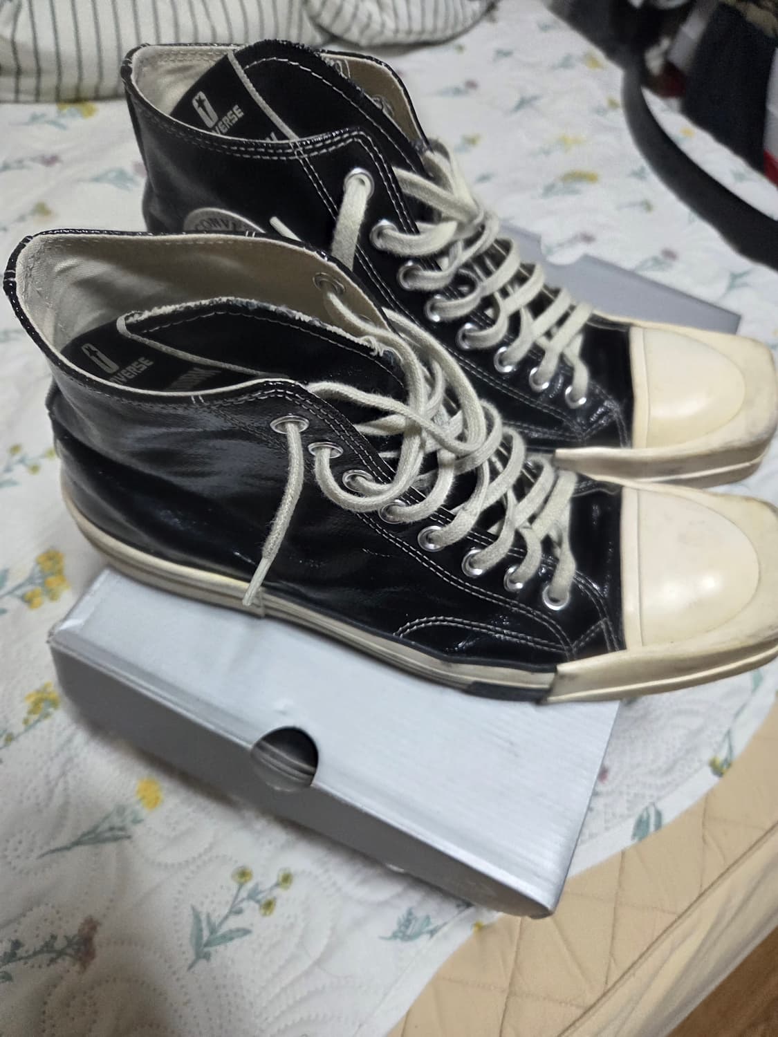 컨버스 릭오웬스 콜라보 유광 285 상품이미지1