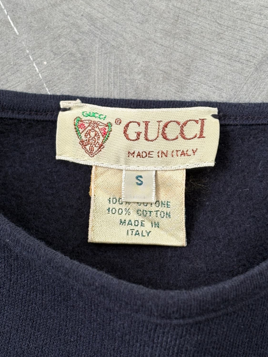 Gucci 구찌 네이비 로고 맨투맨 상품이미지6