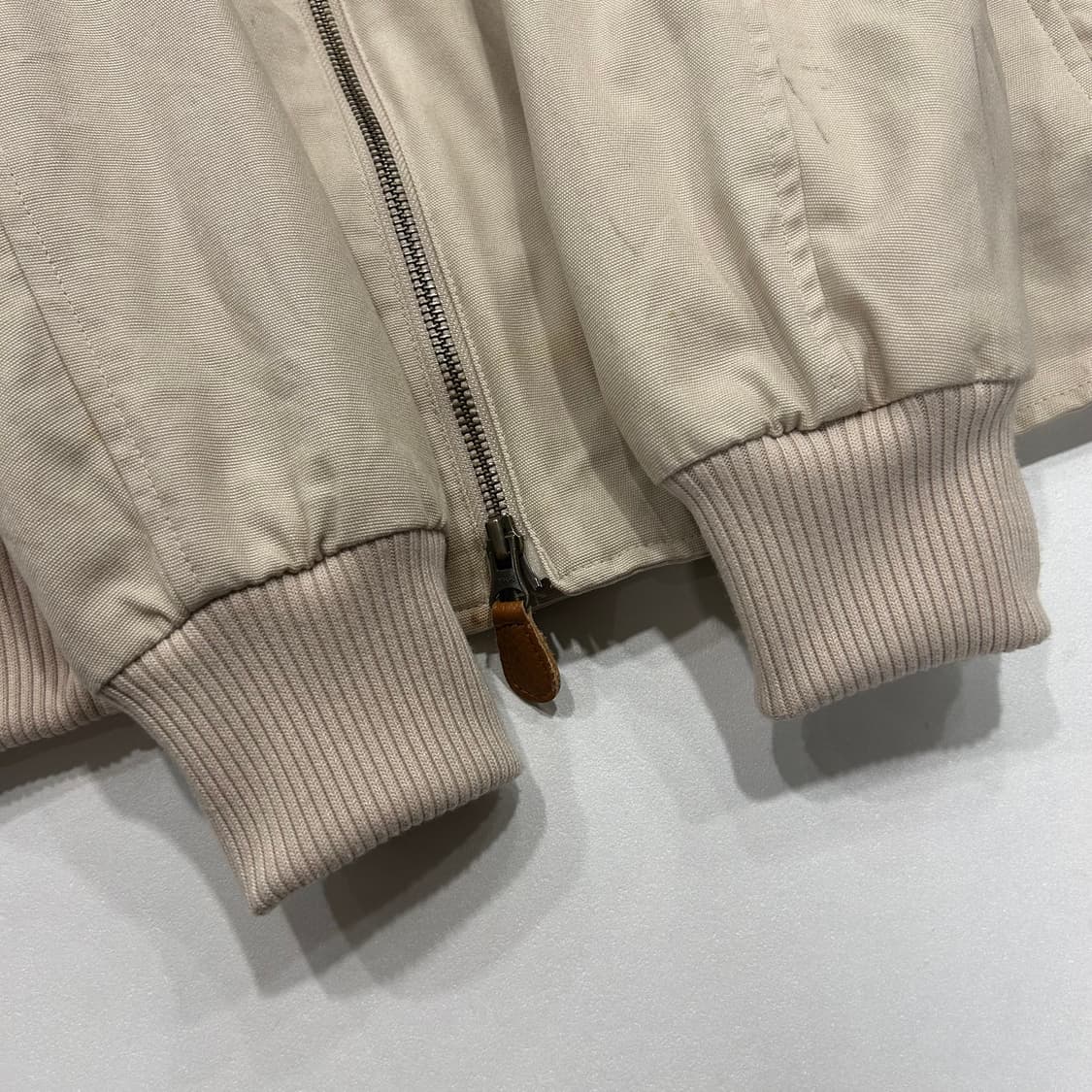 [S] 05s 나이키 빈티지 유니콘 패치 집업 자켓 베이지 A399 상품이미지6