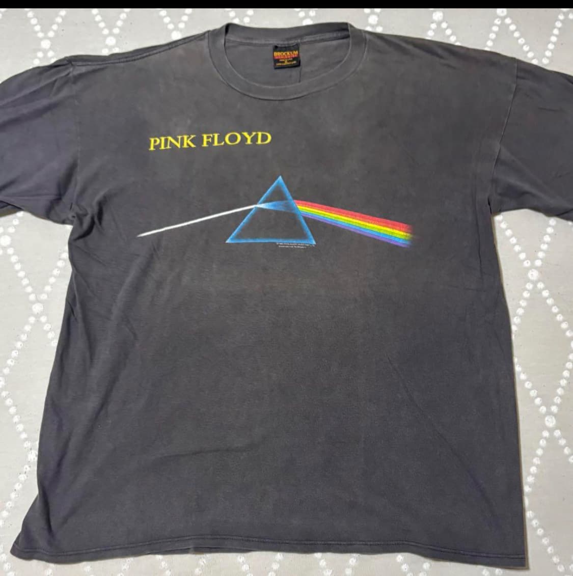 90s 핑크플로이드 반팔 티셔츠 L~XL 구매 상품이미지1
