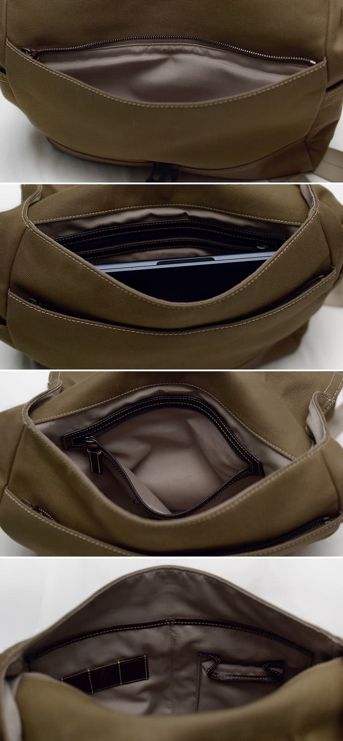 코치 트랜스애틀랜틱 맵캔버스 레더 플랩 메신저백 상품이미지5