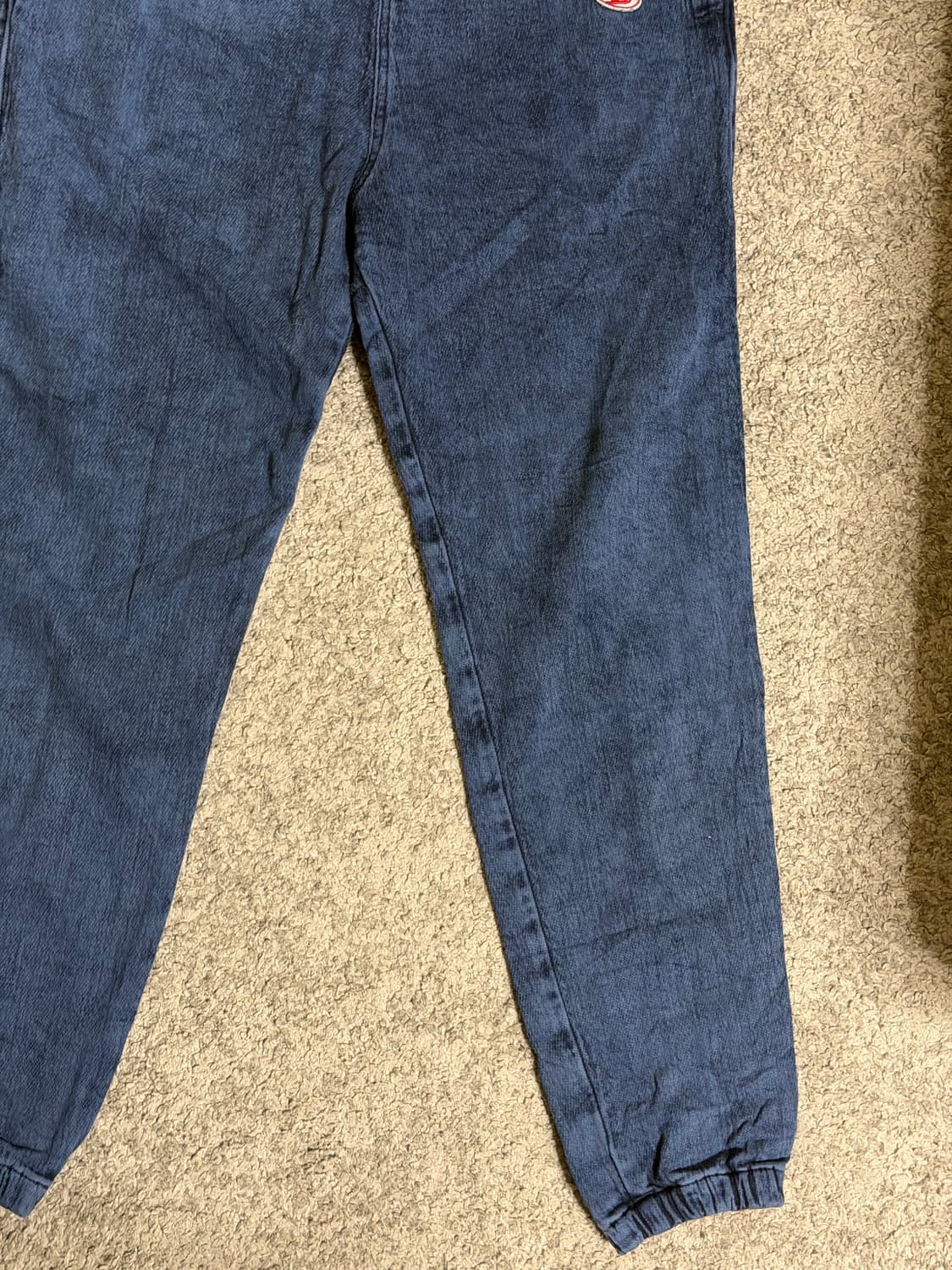 디젤 D 랩 데님 팬츠 상품이미지4