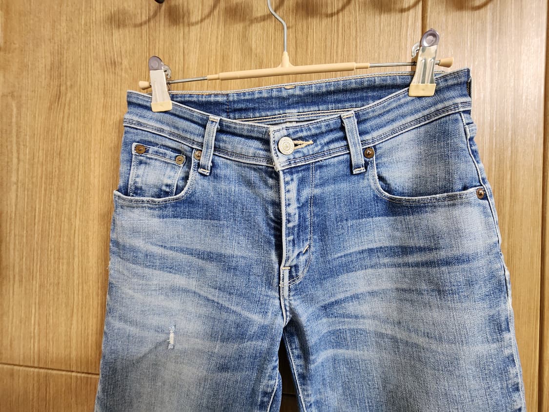 (24)여성 리바이스 보이프렌드핏 빈티지 워싱 데님 팬츠 상품이미지2