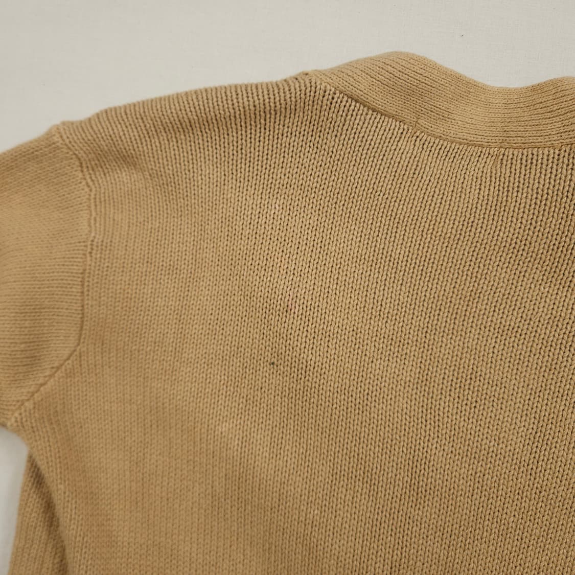 XL(105)폴로 랄프로렌 코튼 가디건 오트밀컬러 상품이미지9