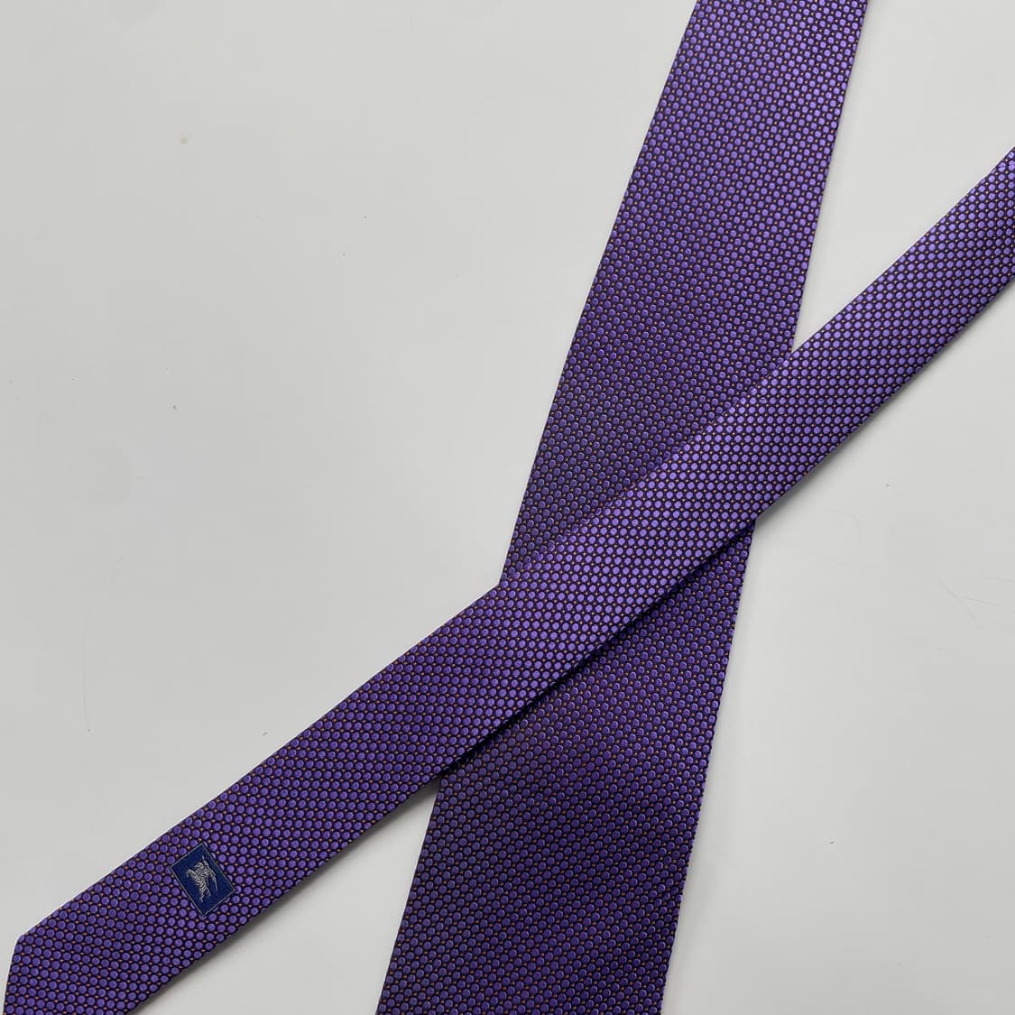 버버리 명품 정품 퍼플넥타이 (Burberry) 상품이미지4