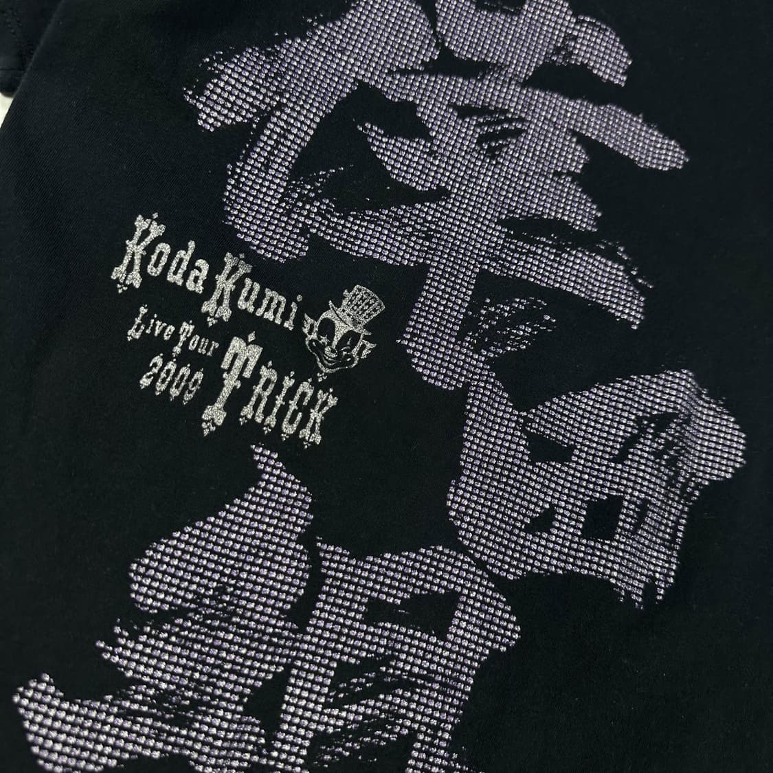 VTG 빈티지 블랙 락 반팔티 (XS 여성추천) 상품이미지4