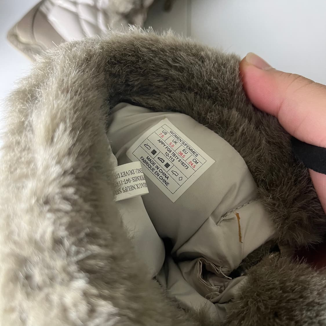 [The North Face] 노스페이스 스노우 패딩 퍼 부츠  상품이미지5