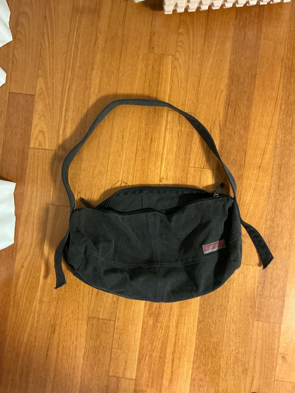 스컬프터 Vintage Canvas Duffel Bag Black  상품이미지1
