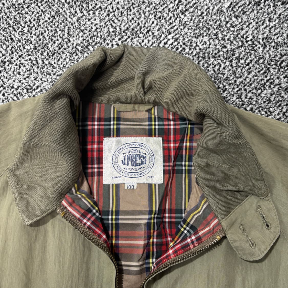 제이프레스 J Press 바라쿠타 헤링턴 자켓 (100) 상품이미지5