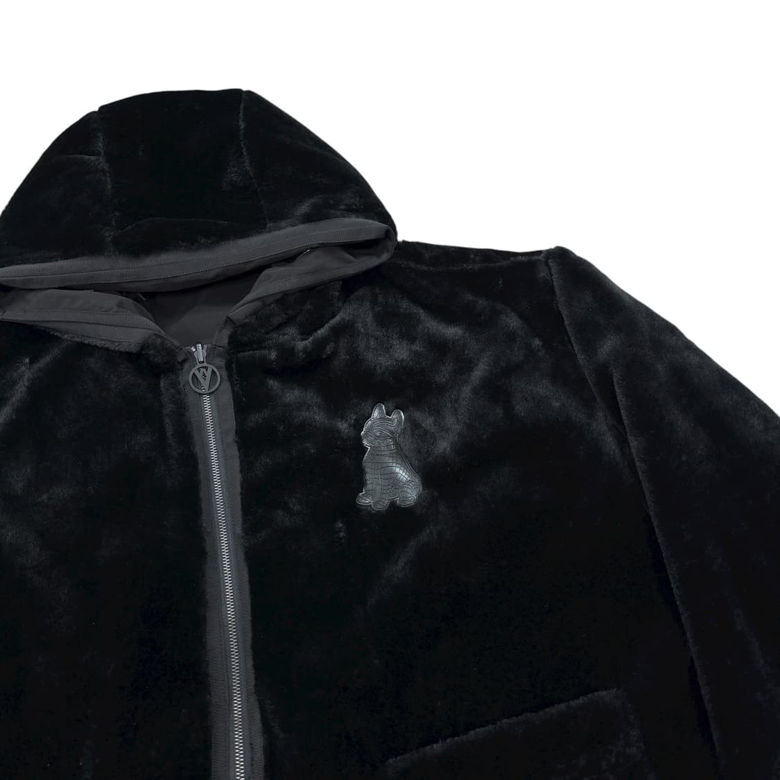 라이프워크 밍스타 롱 리버서블 양면 자켓 블랙 상품이미지2