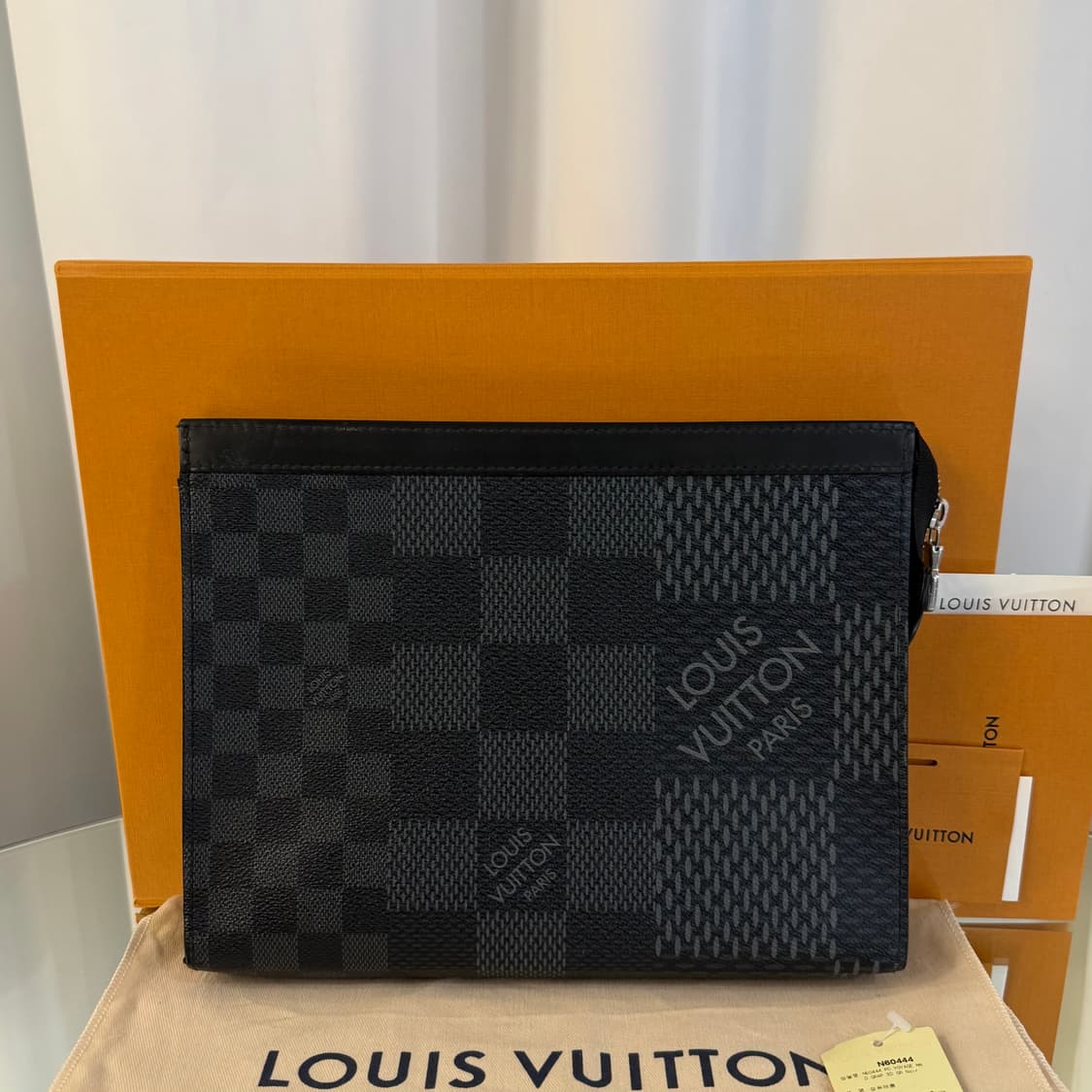 [정품] 루이비통 다미에 그라파이트 보야주 클러치백 N60444 상품이미지1