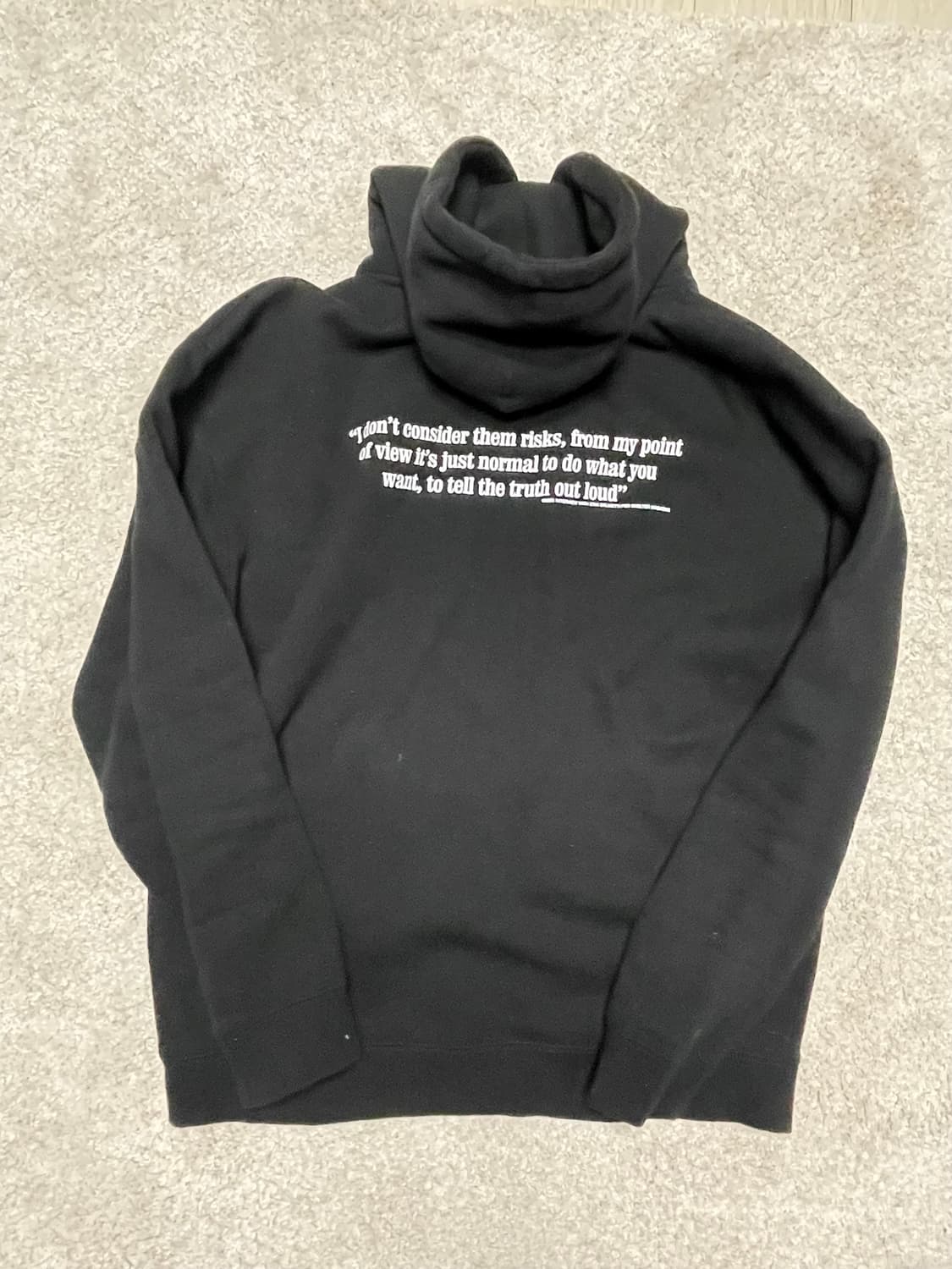 Fuct oval 로고 후디 L사이즈 상품이미지2