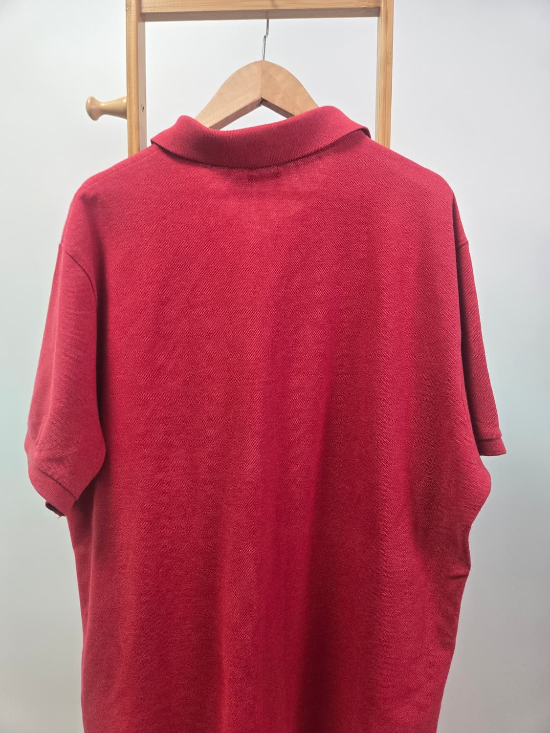 폴로 랄프로렌 커스텀핏 반팔 XL / 버건디 레드 / 정품 상품이미지6