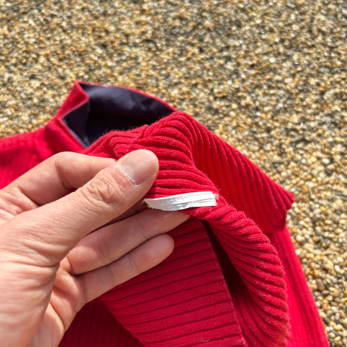 폴로 진스 하프 집업 니트 상품이미지5