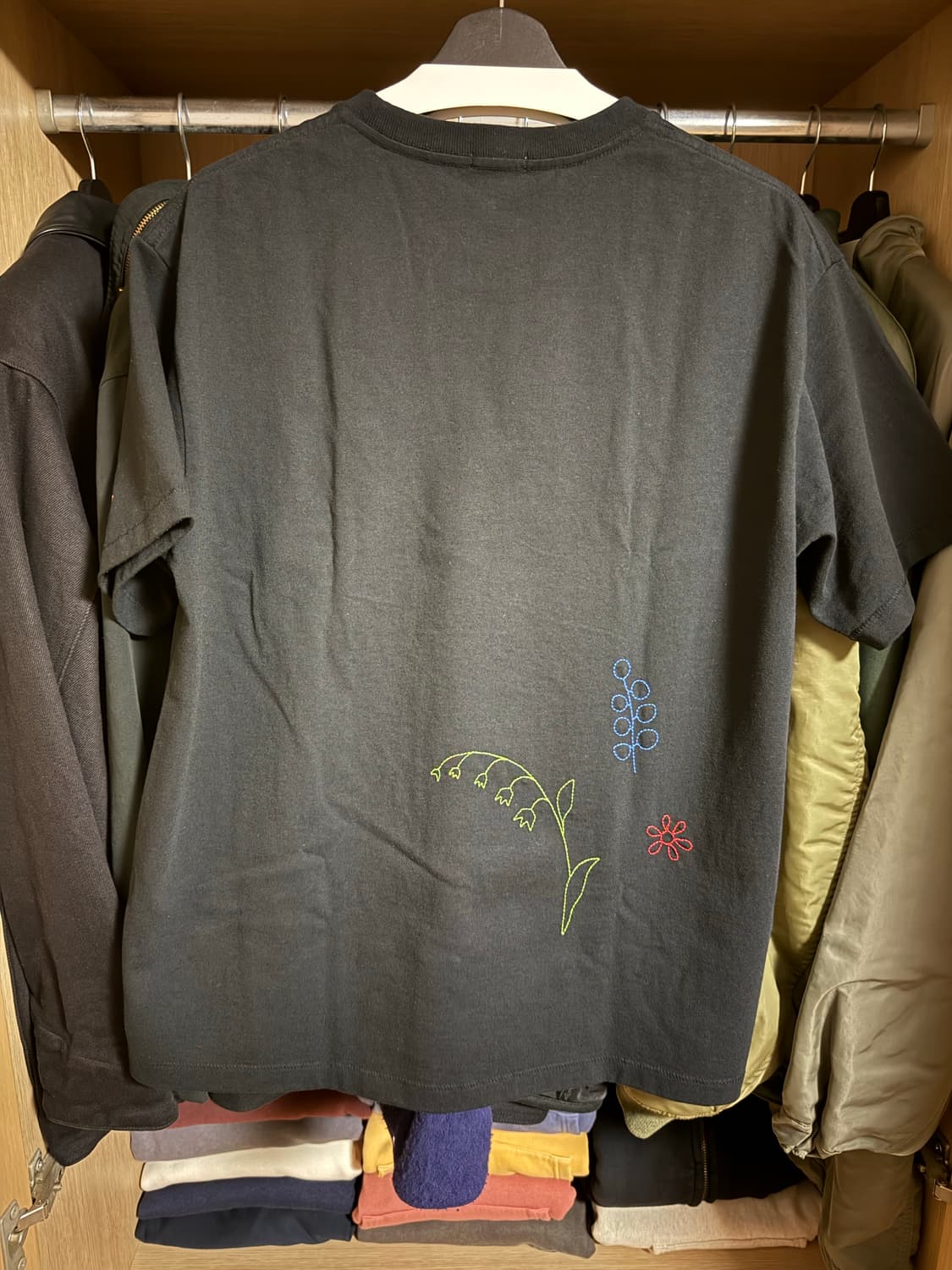 [M] BODE EMBROIDERED FIELD GUIDE TEE 상품이미지3