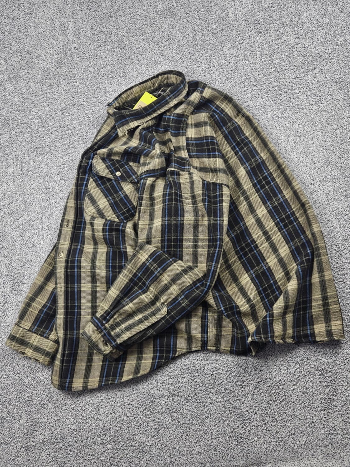 칼하트 체크 헤비 코튼 플란넬 워크 셔츠 ( 상세설명참조 )/ 10339 상품이미지3