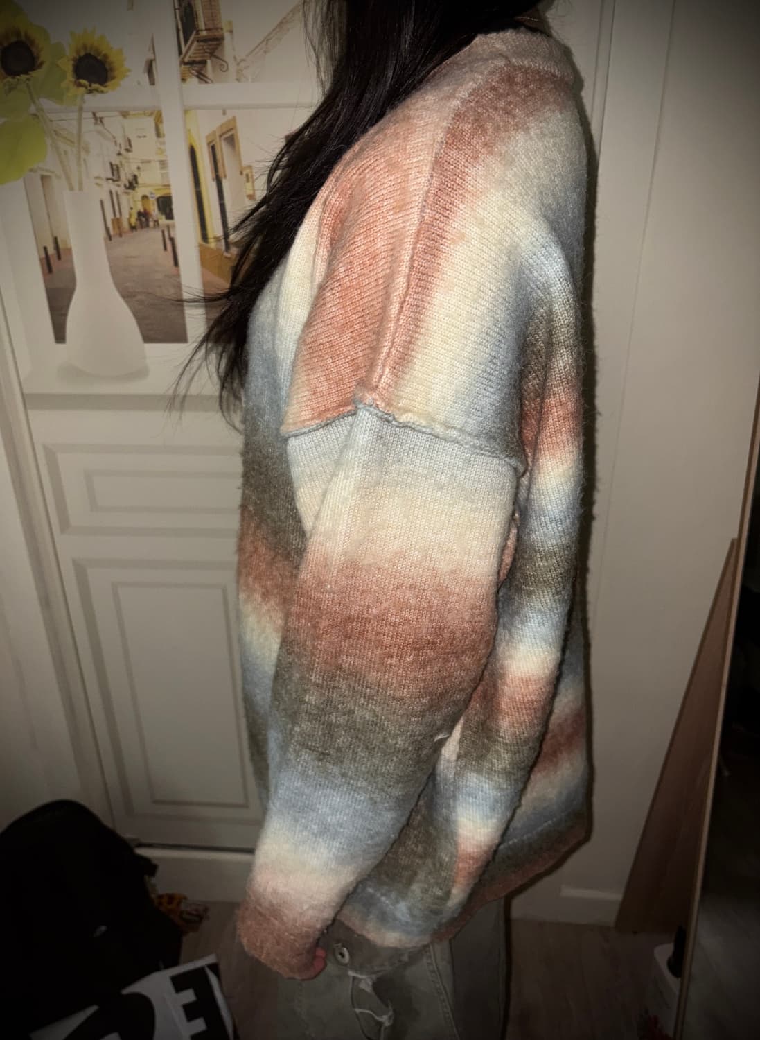 over pastel tone cardigan 상품이미지1