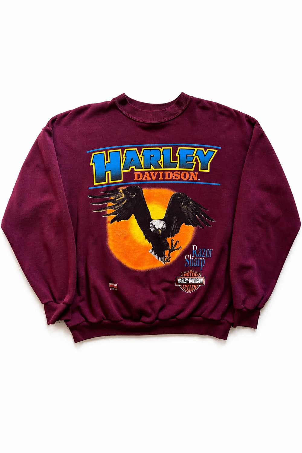 할리 데이비슨 프린팅 스웻셔츠 L 상품이미지1
