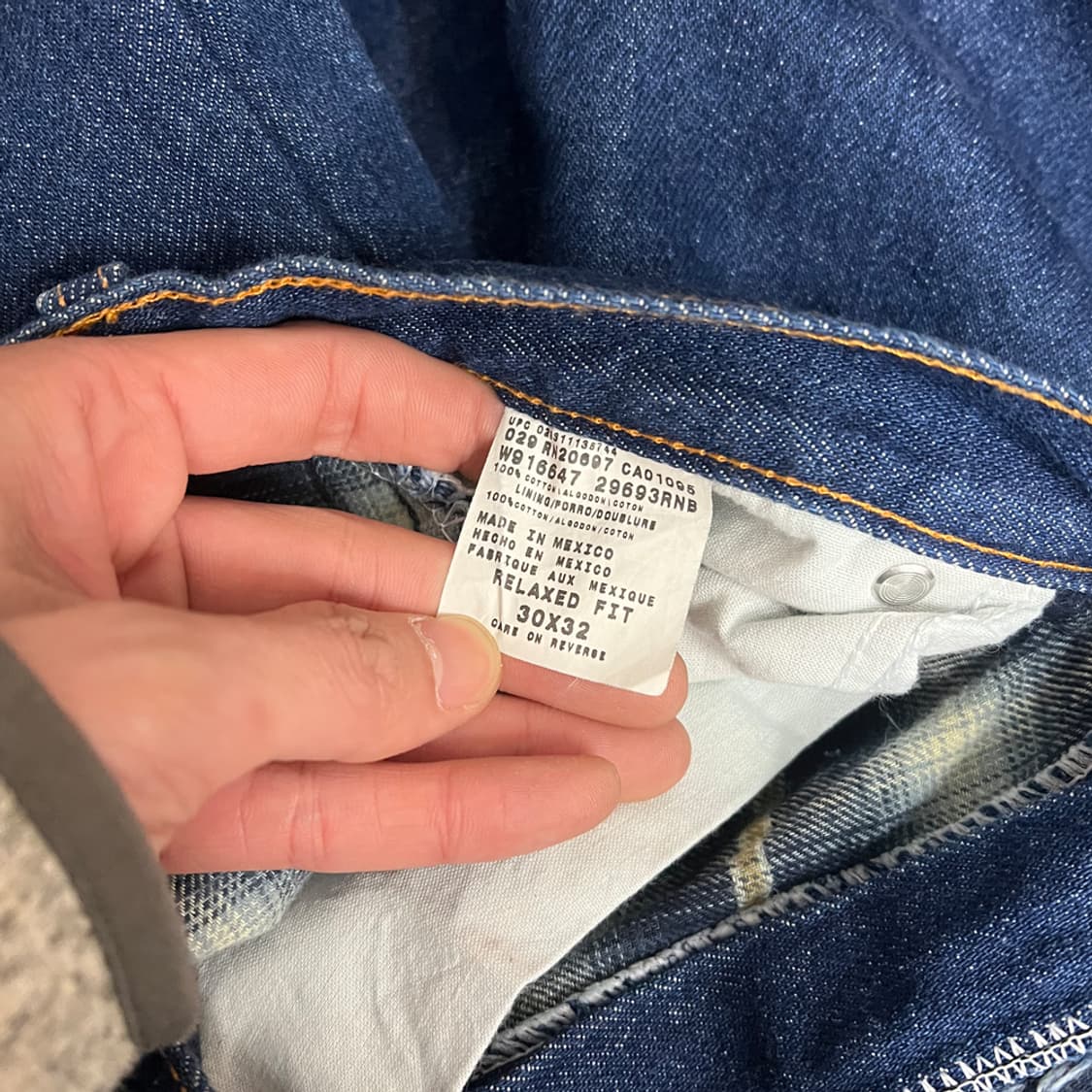 디키즈 릴렉스핏 헤비 중청 데님 팬츠 청바지 30 상품이미지4