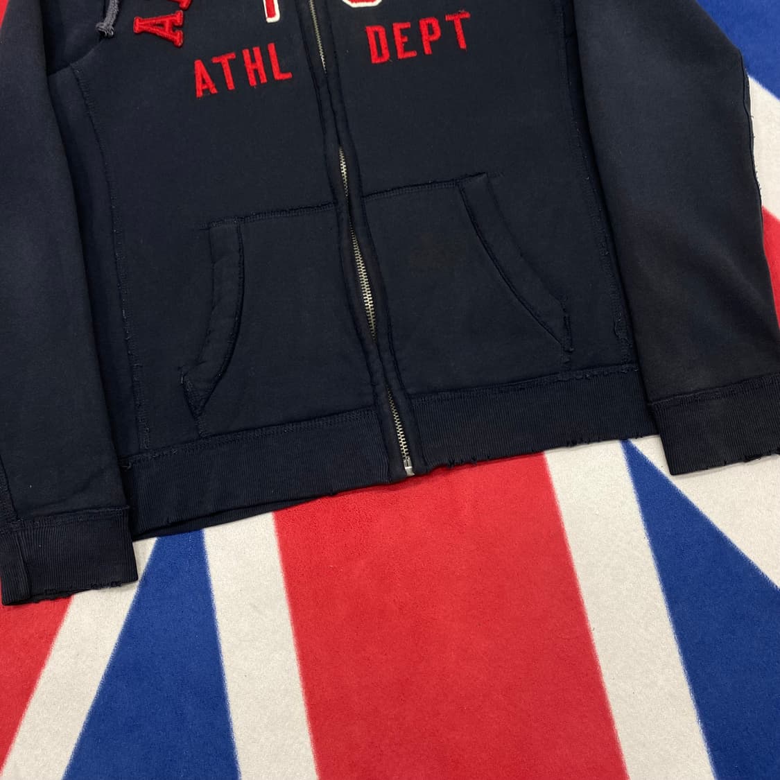 아베크롬비 디스 후드집업 M 실측 L  상품이미지4