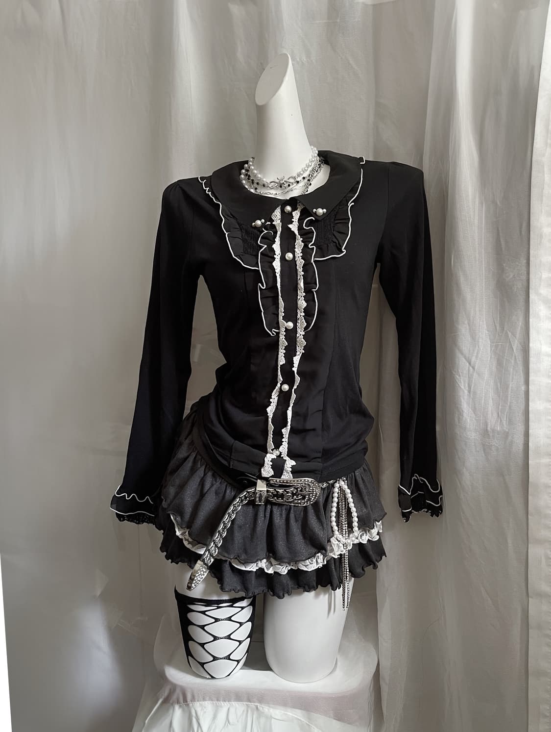 Axes 엑시즈팜 블라우스 상품이미지2