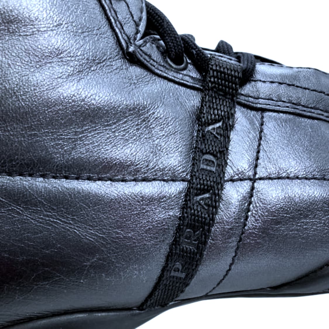 프라다 스포츠 아카이브 카프스킨 하이탑 복서 스니커즈 상품이미지2