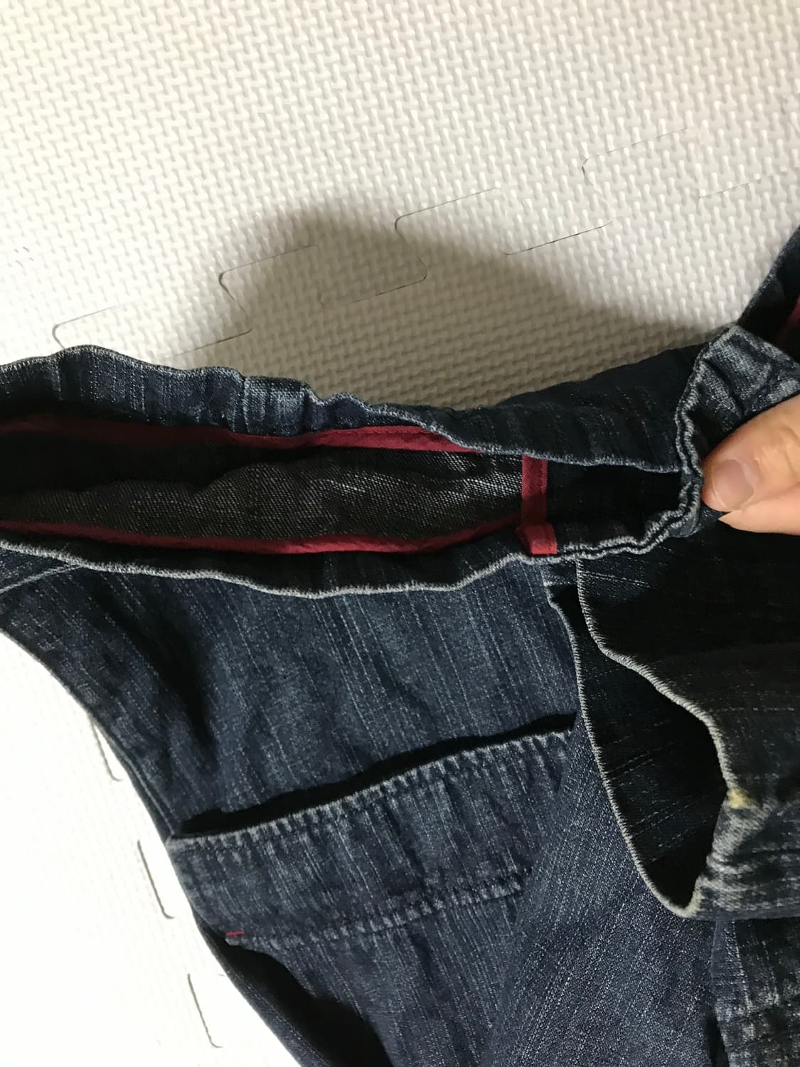 빈티지 데님 하프 자켓 상품이미지7