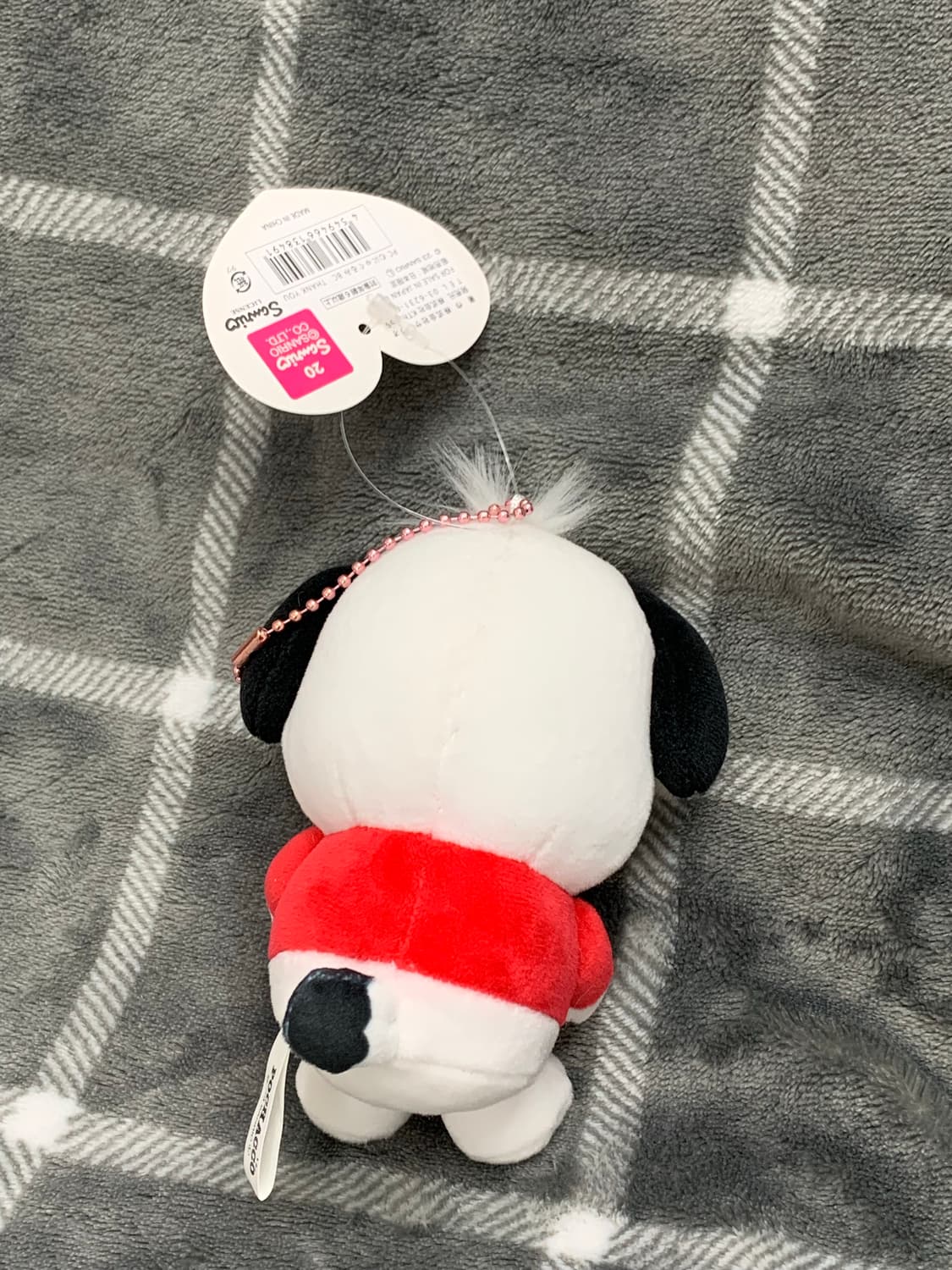 산리오 포차코  Thank You 하트 마스코트 상품이미지2