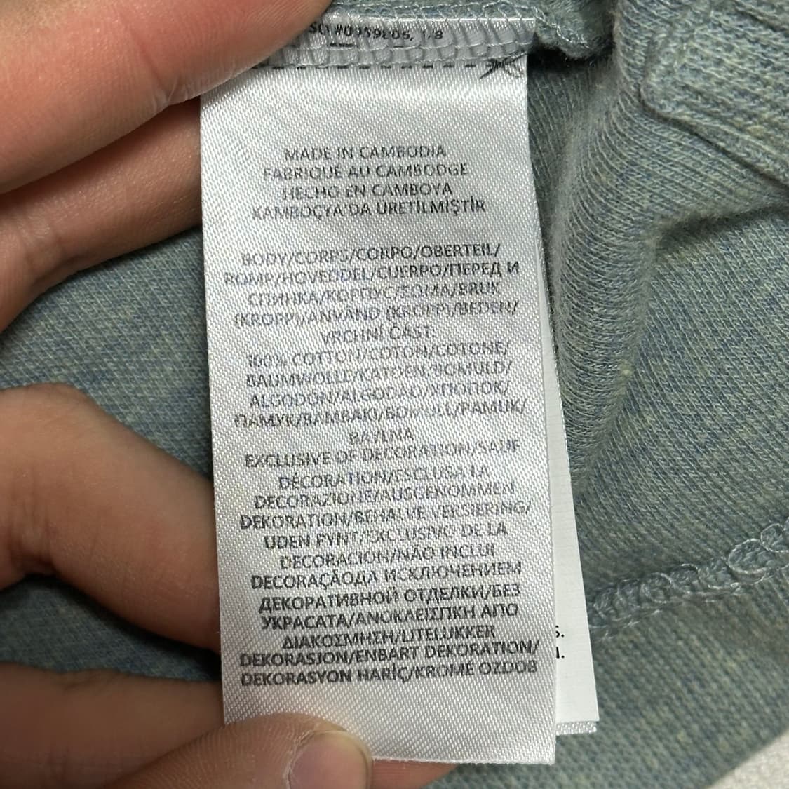 Polo Ralph Lauren 에스테이트 리브 민트그레이 하프집업 니트 상품이미지5