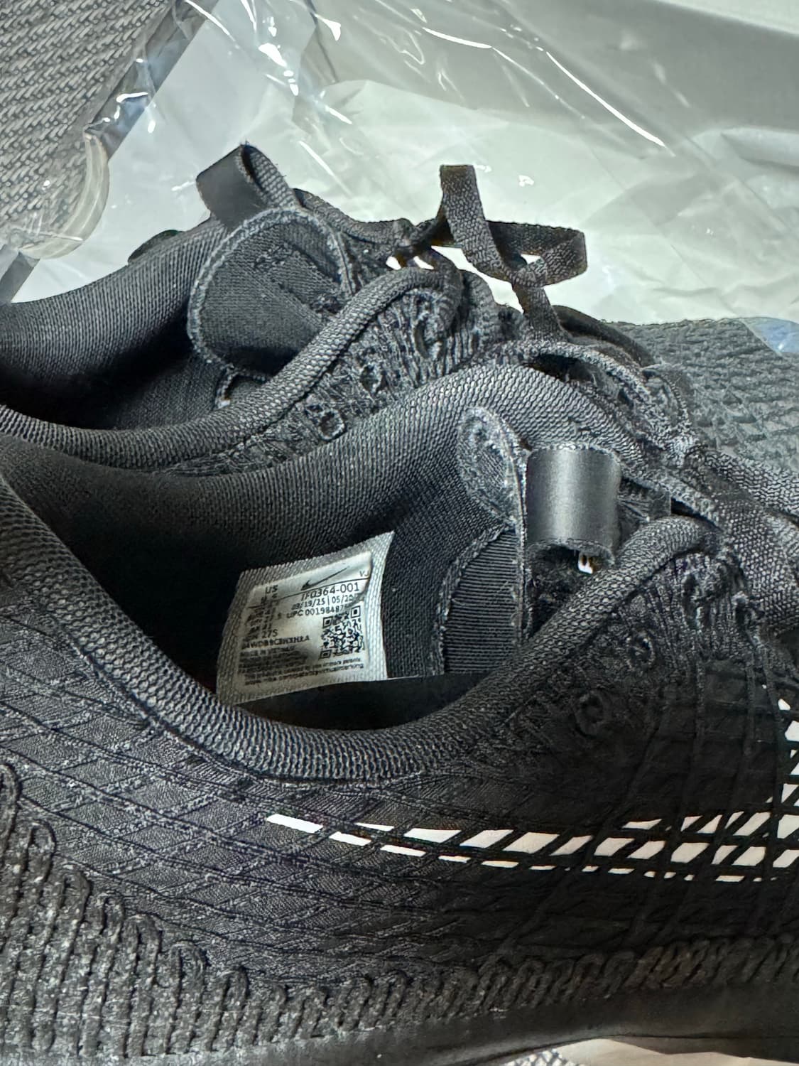 나이키 꼼데가르송 옴므 플러스 에어 리주버네이트 블랙 화이트 275 상품이미지4