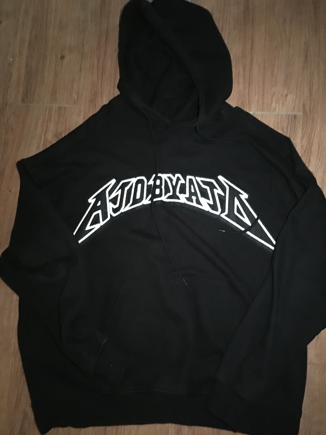 아조바이아조 후드티 블랙 XL 상품이미지2