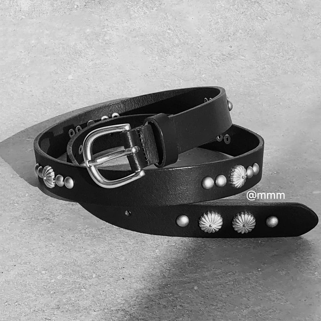 [Unisex] 찡 스터드 가죽 벨트 상품이미지10