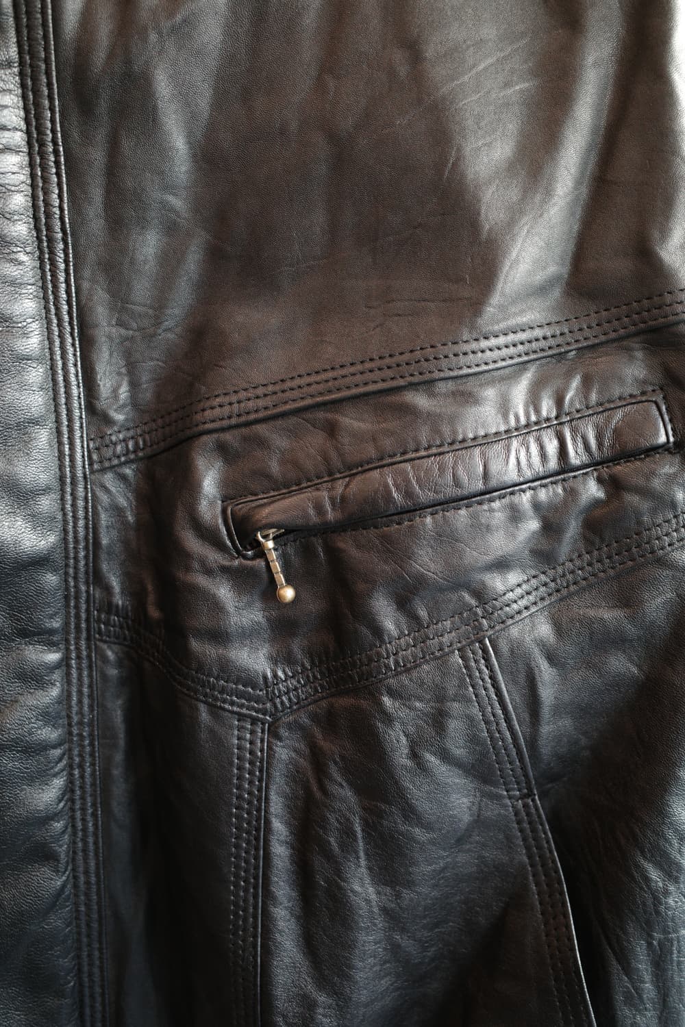 Japan brand 양가죽 블루종 상품이미지5