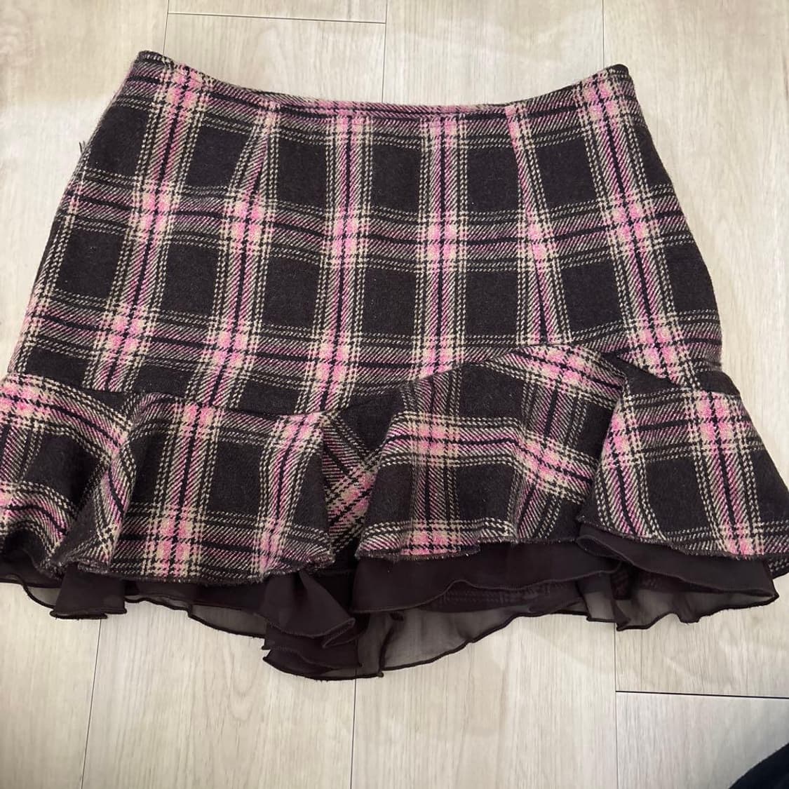 트랄라라 딸기초코 레이스 안감 스커트 상품이미지1