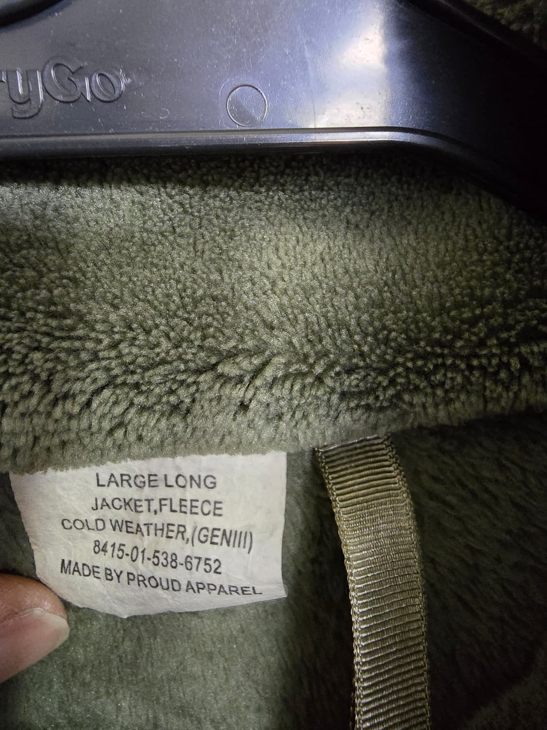 미군 플리스 집업 자켓 (1458) 상품이미지3