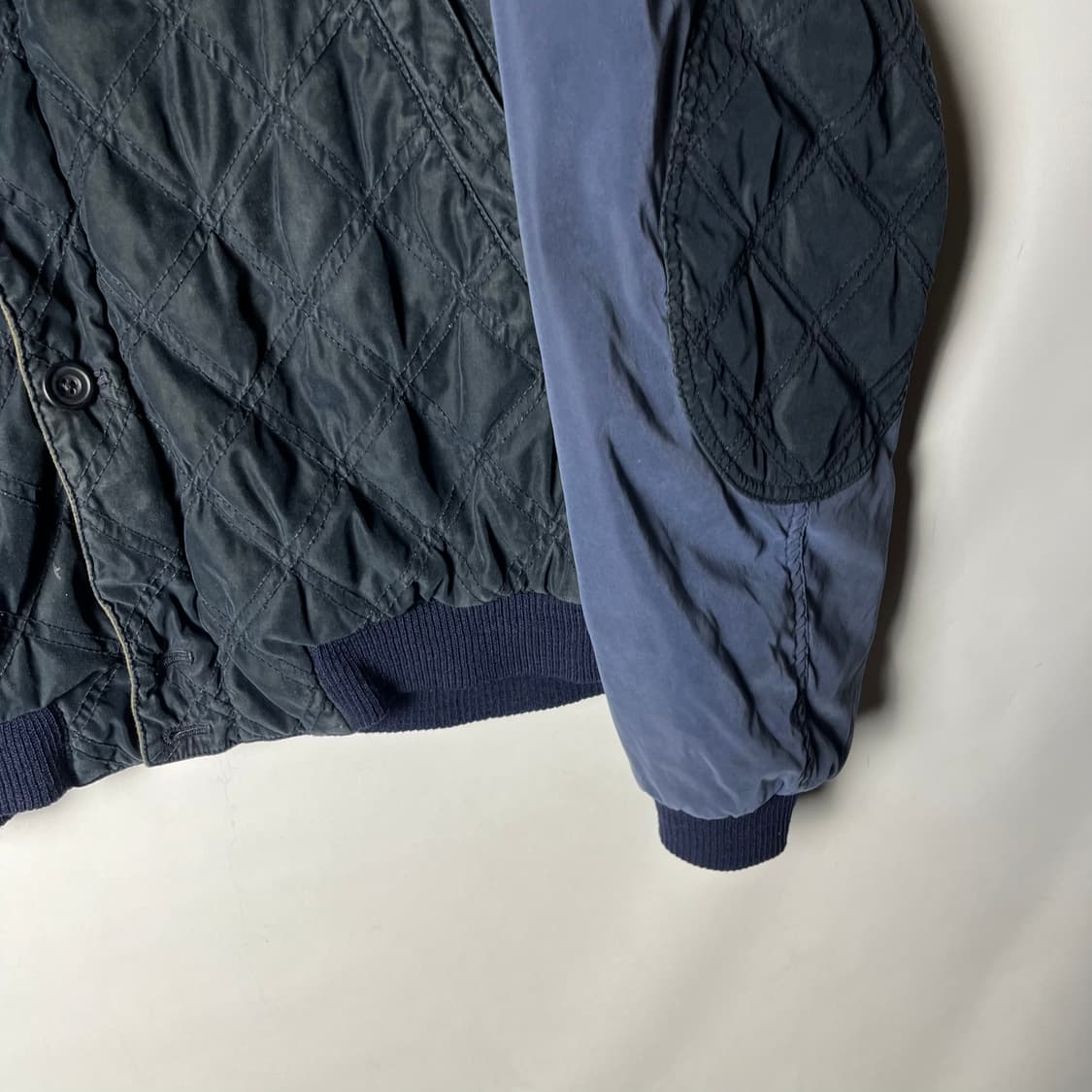 [Faconnable] 90's 파쏘나블 엘보패치 퀼팅 파데드자켓 상품이미지3