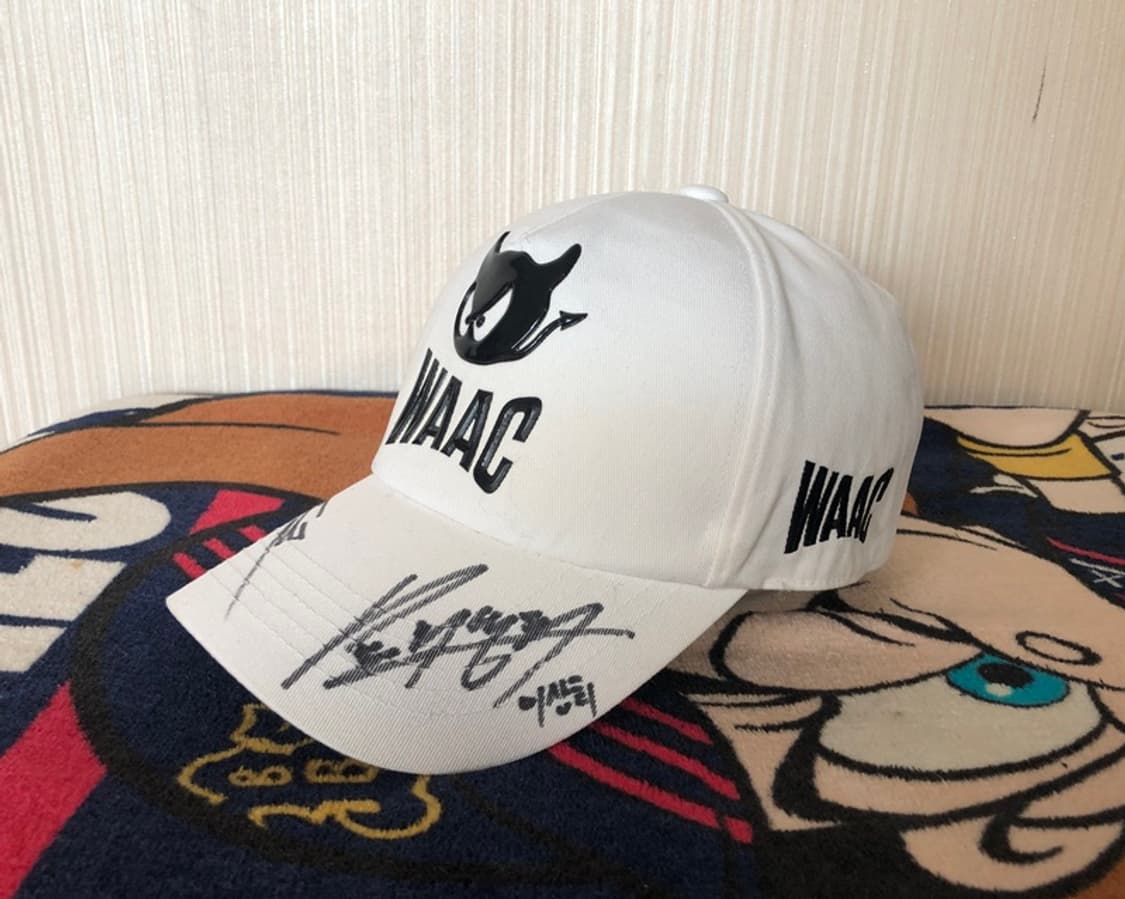 왁(WAAC)골프X엘로드골프 코오롱코리아오픈 골프싸인모자 상품이미지2