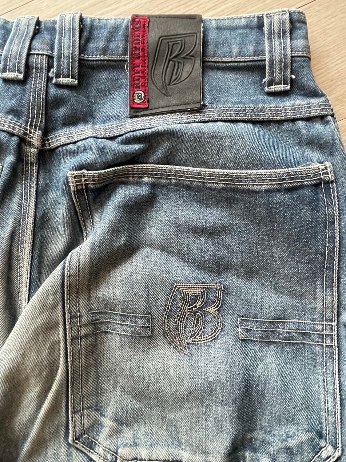 Ruff Ryders 와이드 데님카펜더 팬츠 상품이미지1