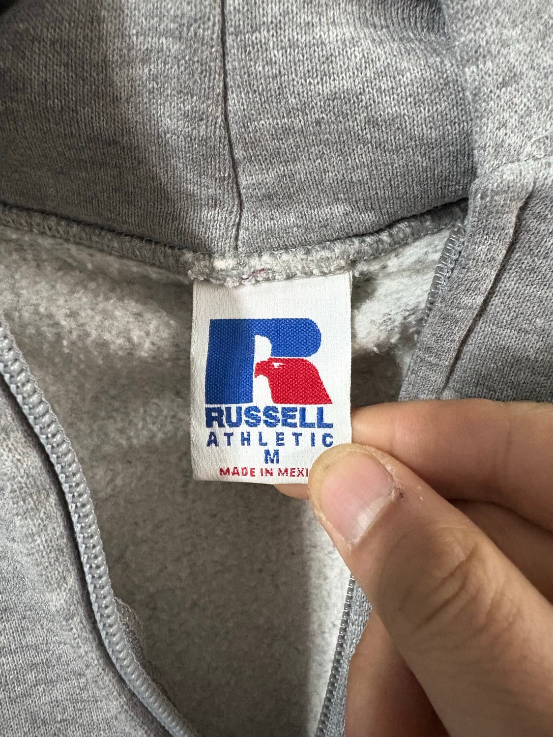 90's Russell Athletic zip-up  Sweat Hood 상품이미지4