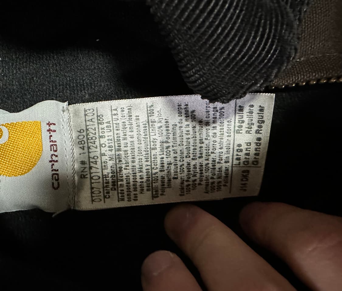 칼하트 j14 dkb L 상품이미지3