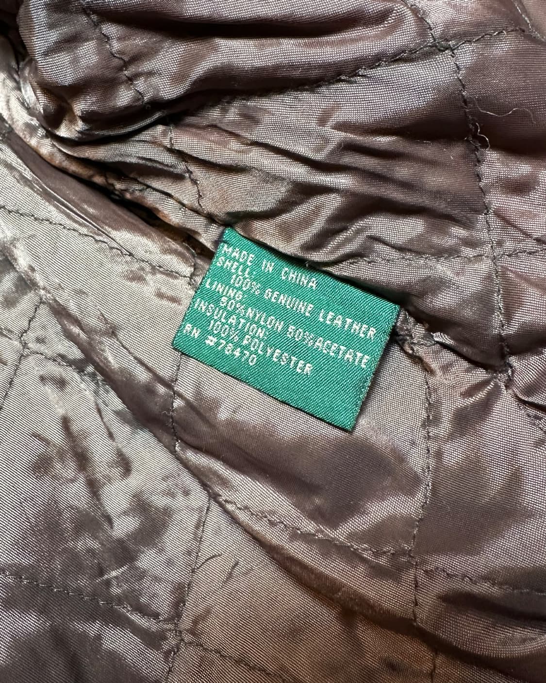 Field&Stream 헤비 리얼 레더 A-2 플라이트 자켓 상품이미지10