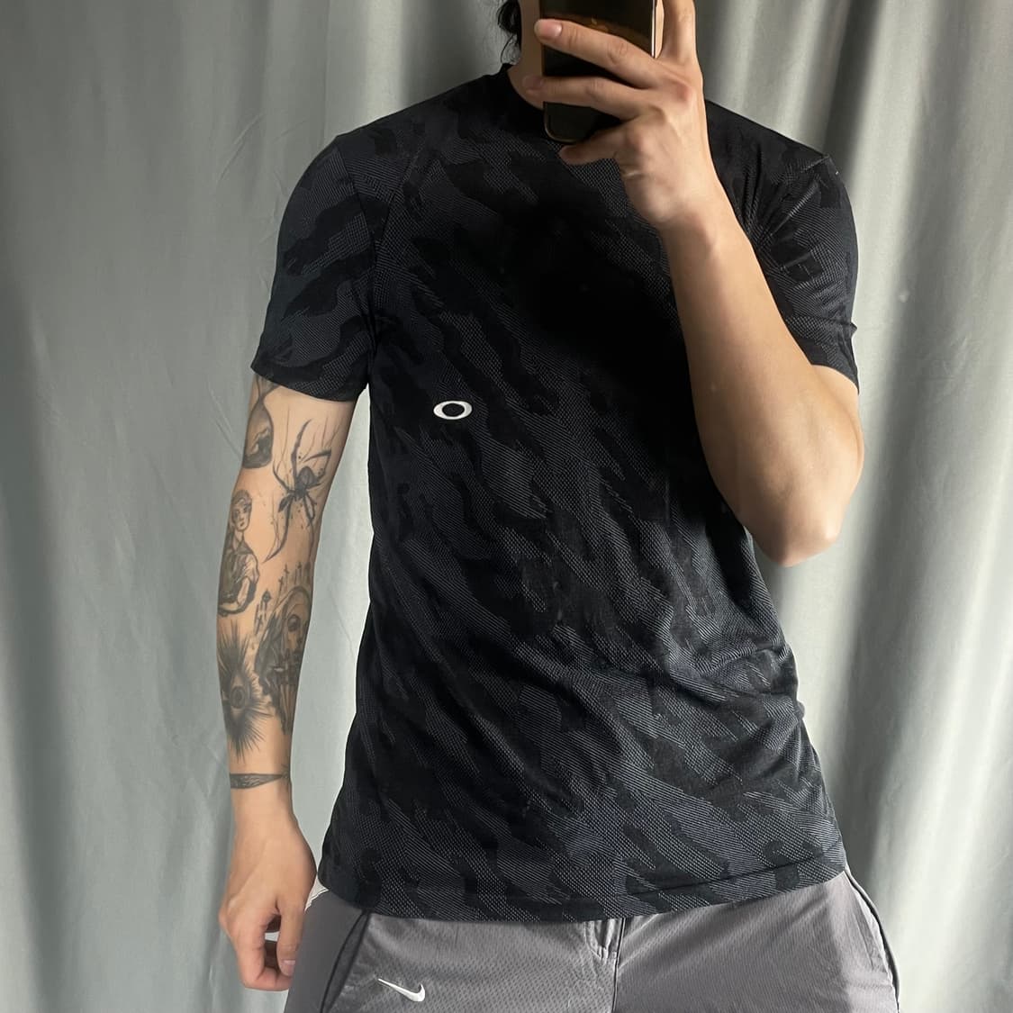 오클리 블랙카모 반팔 저지 상품이미지5