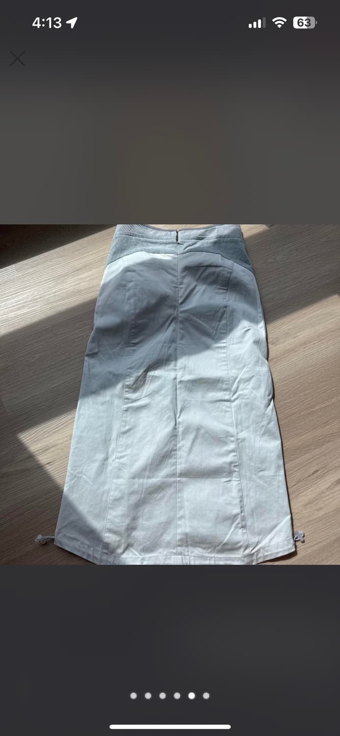 000 Undefined 화이트 스커트 상품이미지5