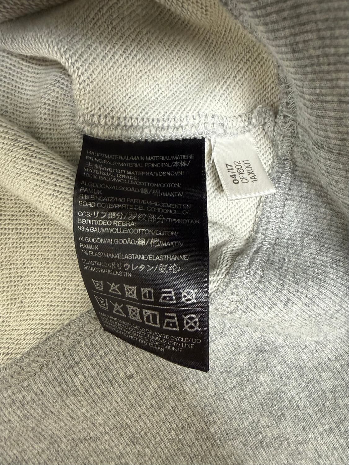 Y-3 로고 맨투맨 상품이미지4